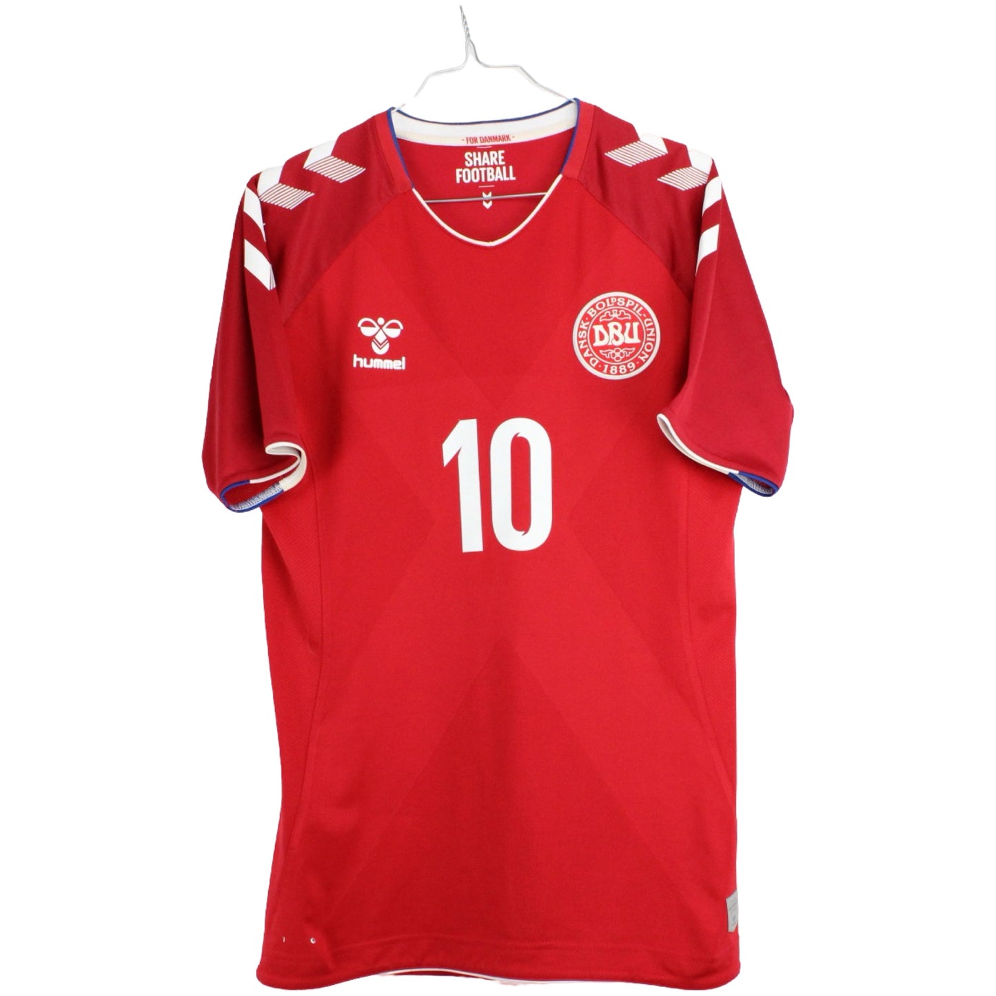 2018 Danmark Hjemme Eriksen #10 (Rigtig god) M