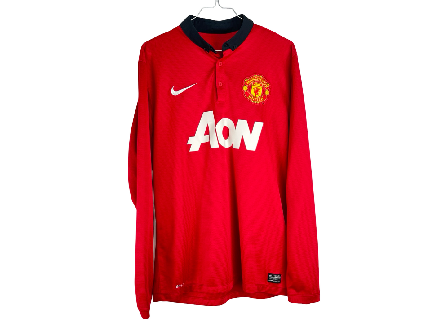 2013-2014 Manchester United Hjemme Mata #8 (Rigtig god) M