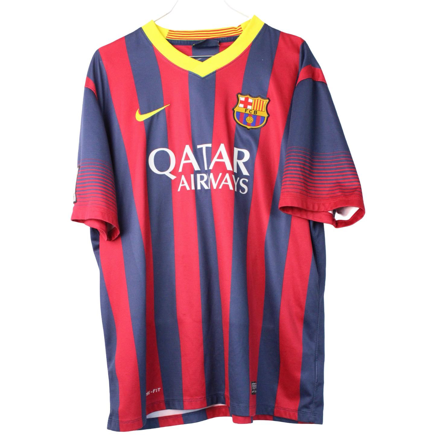 2013-2014 Barcelona Hjemme Messi #10 (Rigtig god) XL