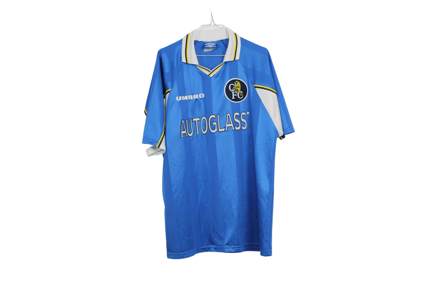 1997-1999 Chelsea Hjemme Petrescu #2 (Rigtig god) XL