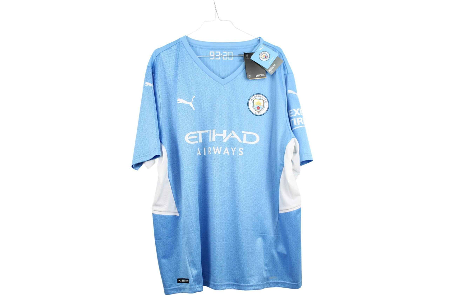 2021-2022 Manchester City Hjemme De Bruyne #17 *Helt ny* XXL