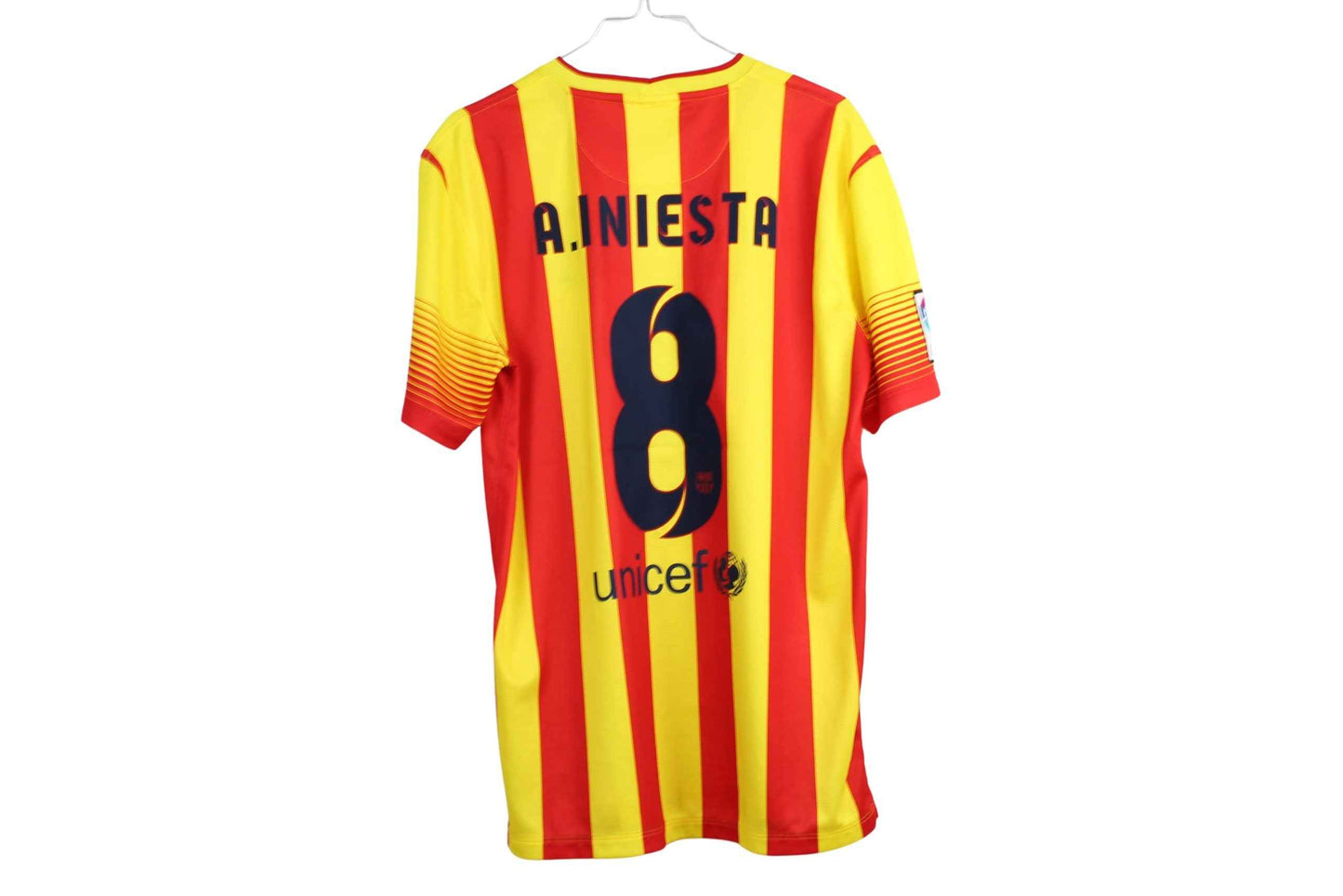 2013-2014 Barcelona Ude A. Iniesta #8 (Rigtig god) M