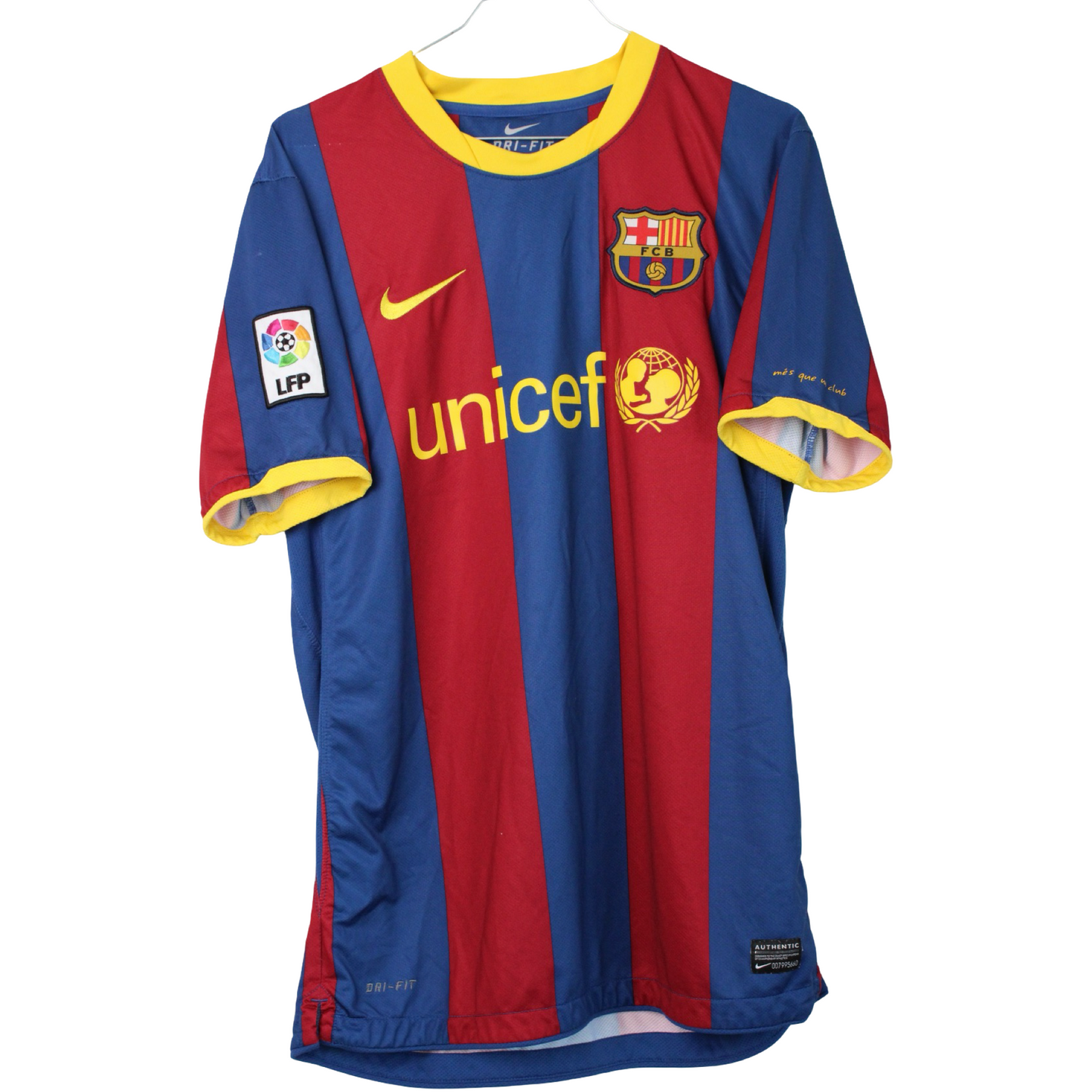 2010-2011 Barcelona Hjemme A. Iniesta #8 (Rigtig god) M