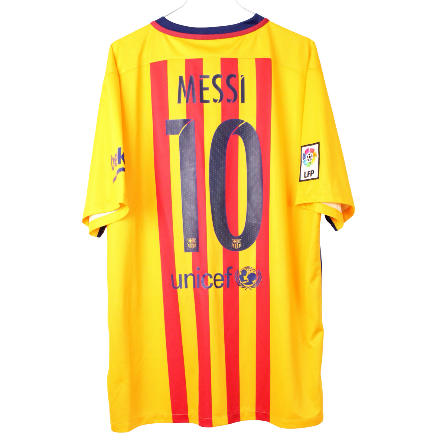 2015-2016 Barcelone Ude Messi #10 (Rigtig god) XL