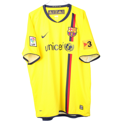 2008-2009 Barcelona Ude Messi #10 (Rigtig god) XL