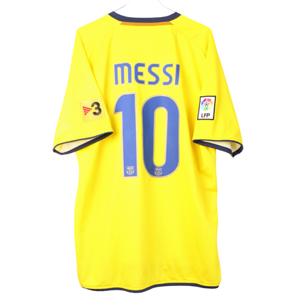 2008-2009 Barcelona Ude Messi #10 (Rigtig god) XL