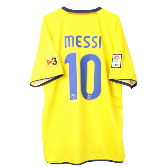 2008-2009 Barcelona Ude Messi #10 (Rigtig god) XL