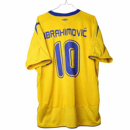 2008-2009 Sverige Hjemme Ibrahimović #10 (Rigtig god) L