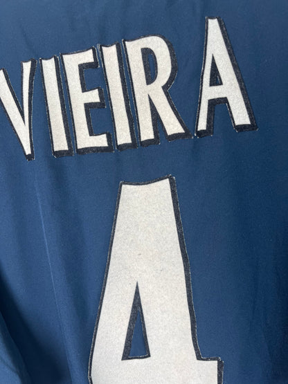 2004-2005 Arsenal Ude Vieira #4 (God) M