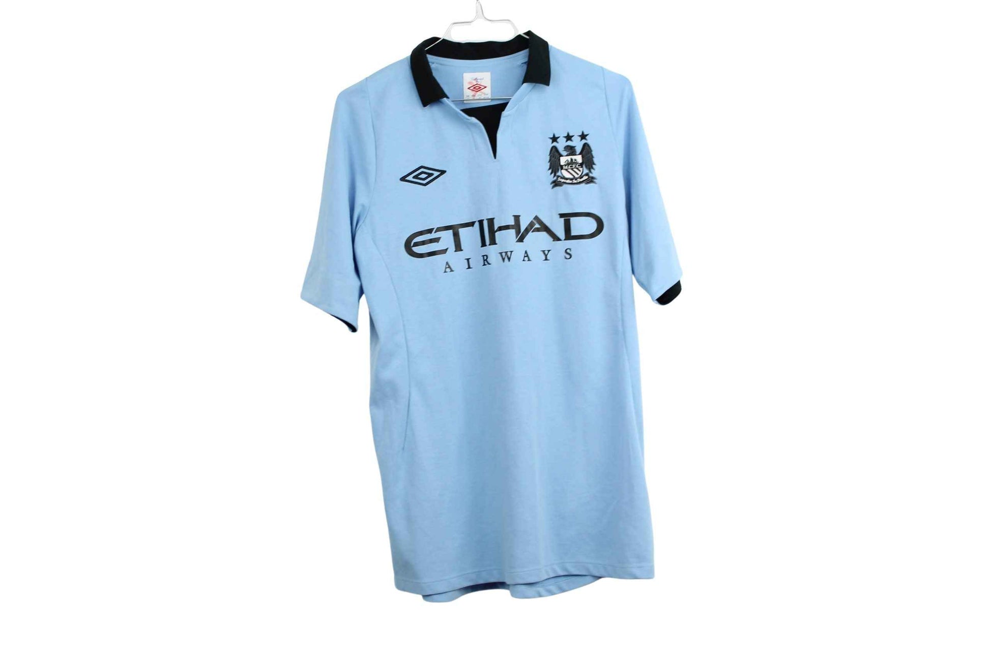 2012-2014 Manchester City Hjemme Teves #32 (Rigtig god) M (38)