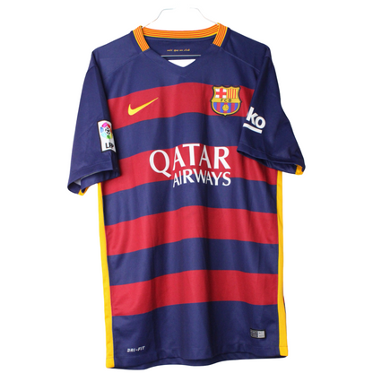 2015-2016 Barclone Hjemme Messi #10 (Rigtig god) M