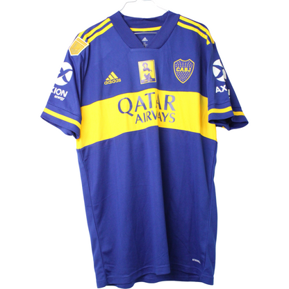 2020-2021 Boca Juniors Hjemme Maradona #10 (Rigtig god) XL