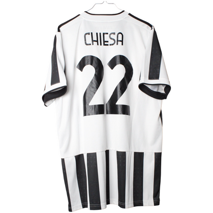 2021-2022 Juventus Hjemme Chiesa #22 (Rigtig god) XL