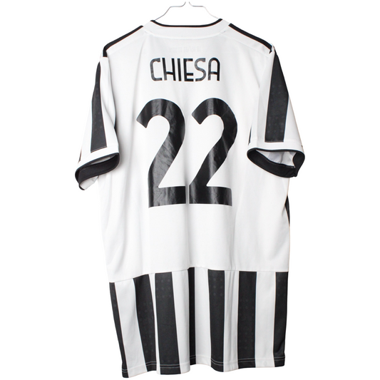2021-2022 Juventus Hjemme Chiesa #22 (Rigtig god) XL