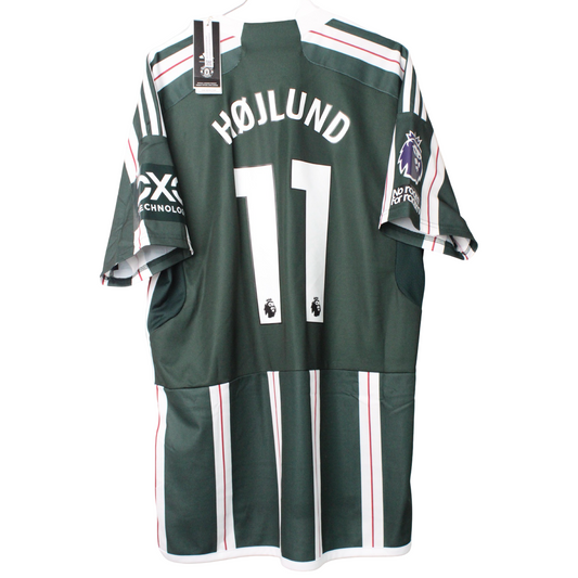 2023-2024 Manchester United Ude Højlund #11 (Helt ny) XL