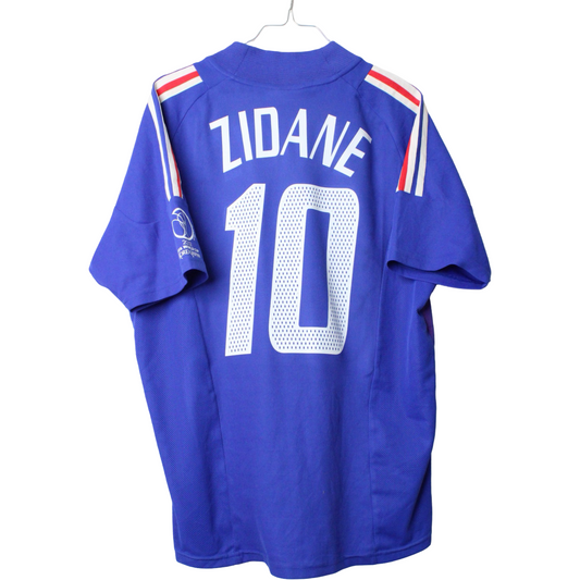 2002 Frankrig Hjemme Zidane #10 (Rigtig god) M