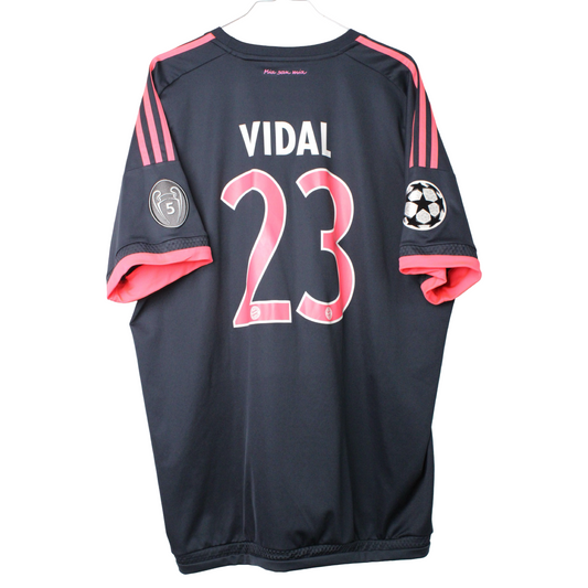 2015-2016 Bayern München Tredje Vidal #23 (Rigtig god) XL