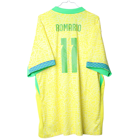 2024 Brasillien Hjemme Romario #11 (Rigtig god) XXL
