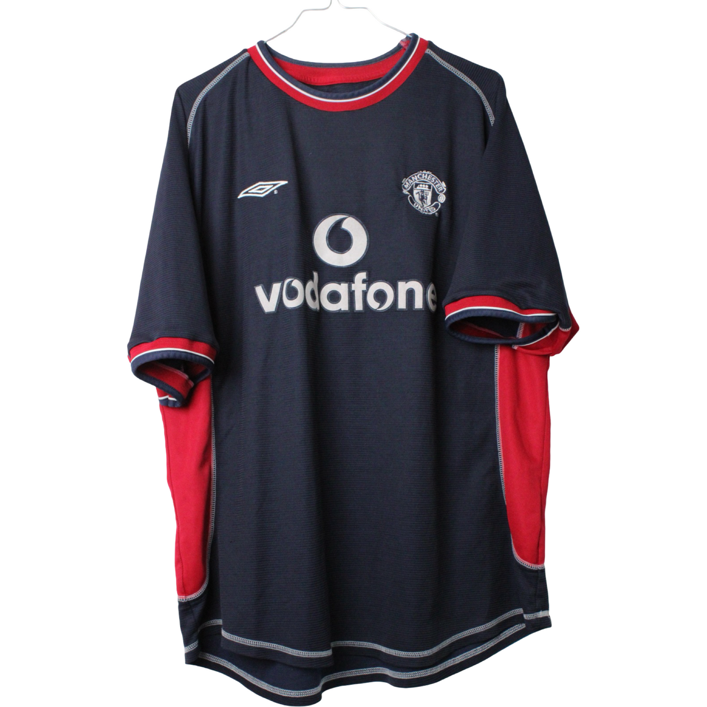 2000-2001 Manchester United Tredje Beckham #7 (Rigtig god) XL