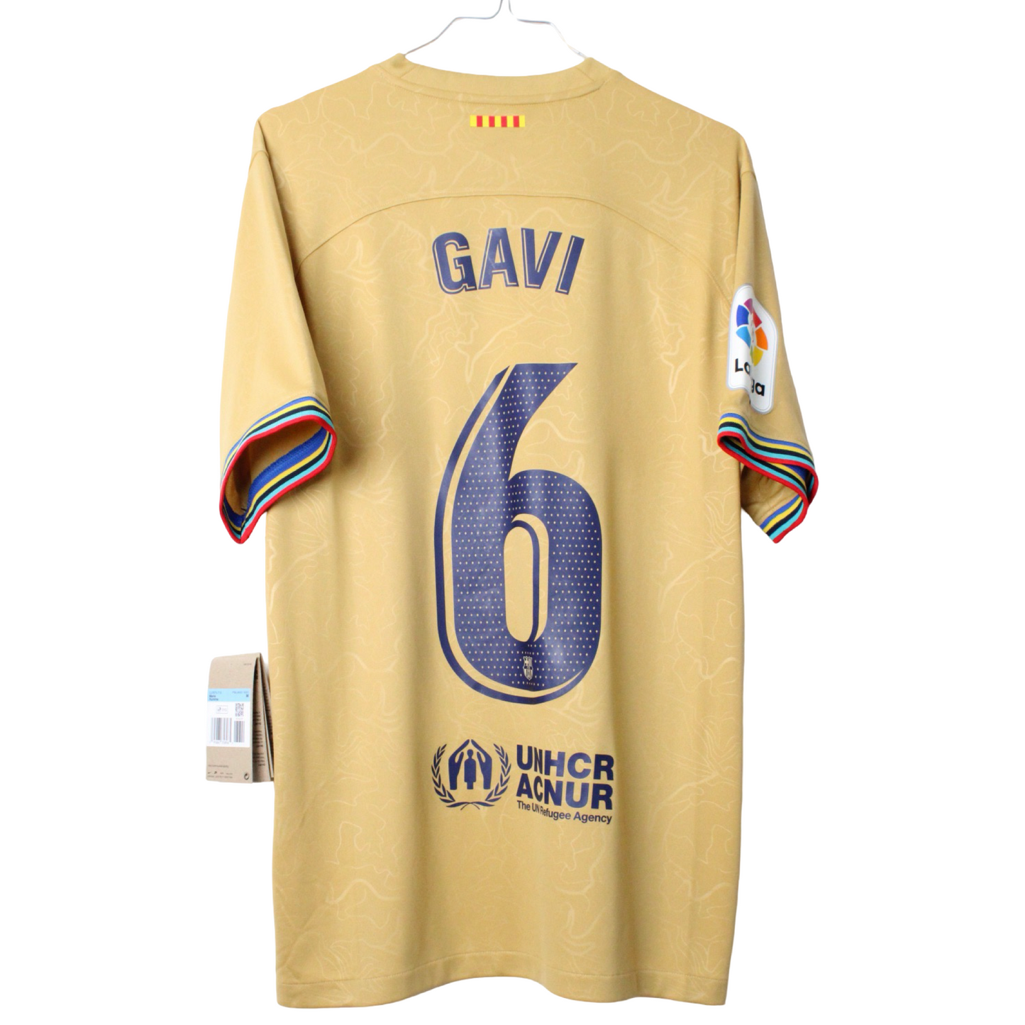 2022-2023 Barcelona Ude Gavi #6 (Helt Ny) M