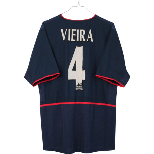 2004-2005 Arsenal Ude Vieira #4 (God) M