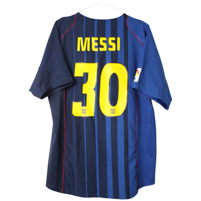 2004-2005 Barcelona Ude Messi #30 (Rigtig god) XL