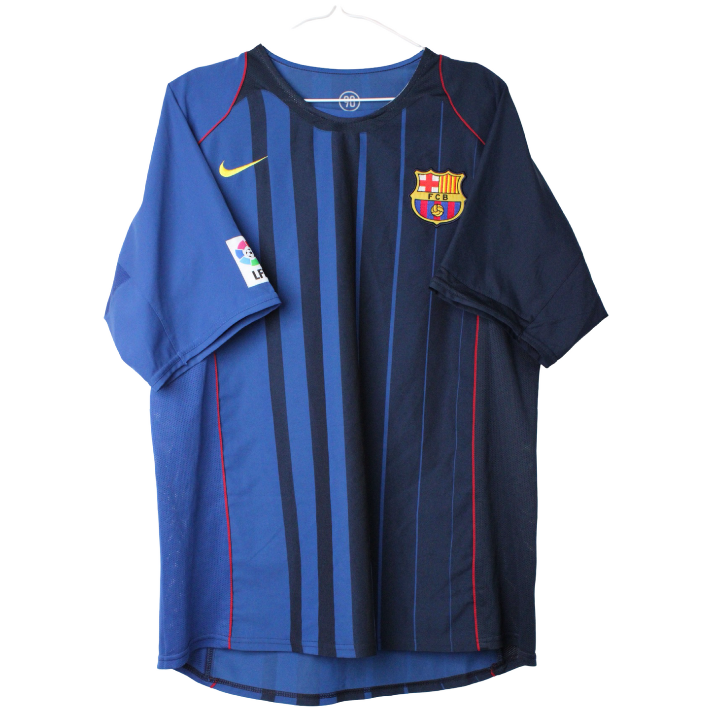 2004-2005 Barcelona Ude Messi #30 (Rigtig god) XL