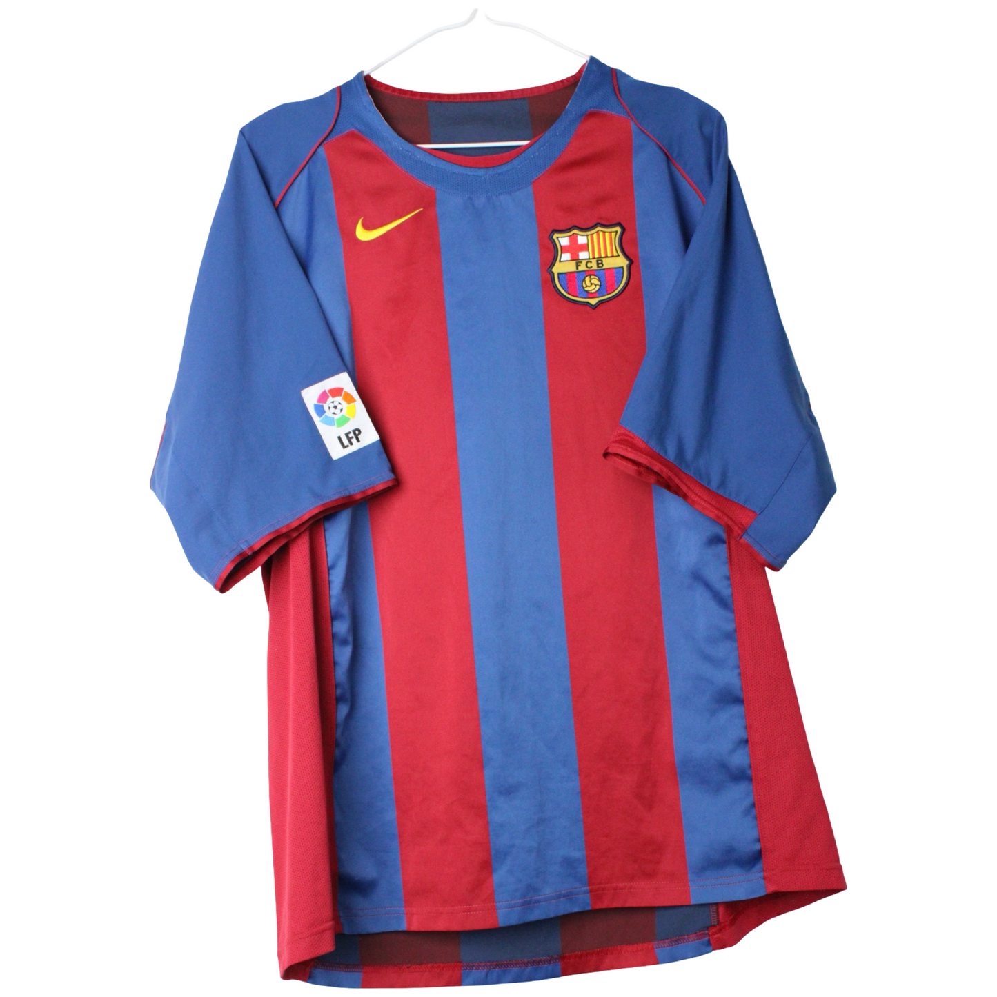 2004-2005 Barcelona Ude Ronaldinho #10 (Rigtig god) L